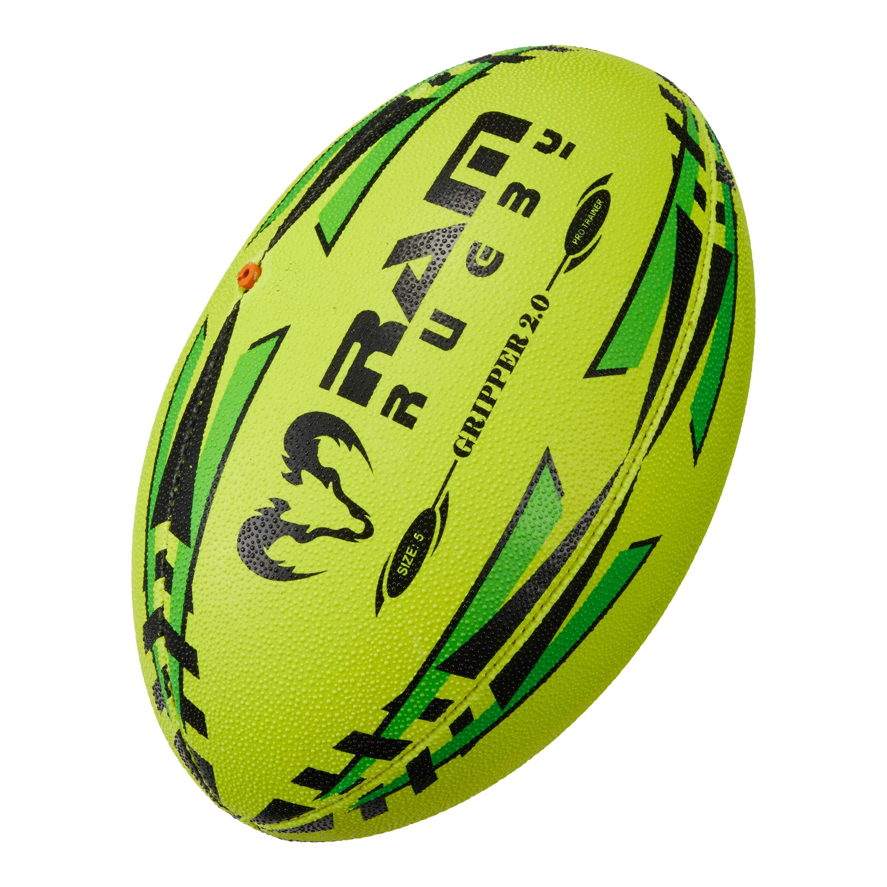 RAM RUGBY Gripper 2.0 Pro Trainer Rugby Ball