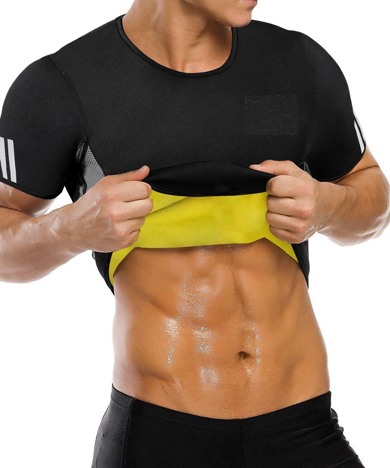 Neoprenové tričko pro hubnoucí muže , SlimBody 2/7