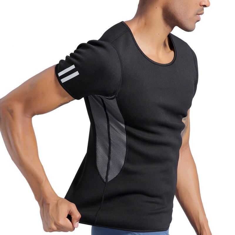 Neoprenové tričko pro hubnoucí muže , SlimBody 4/7