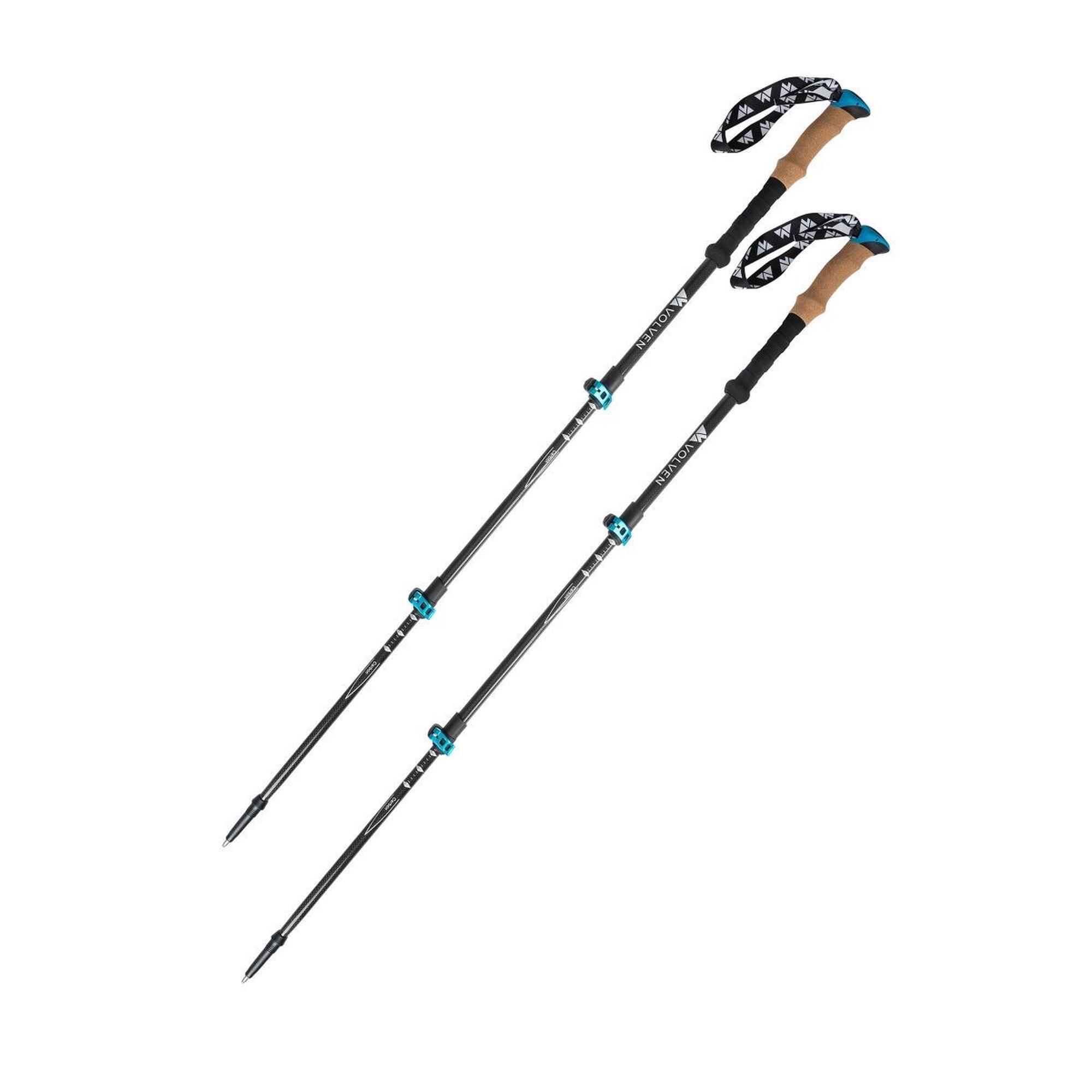 VOLVEN Turistické hole Adventure Carbon