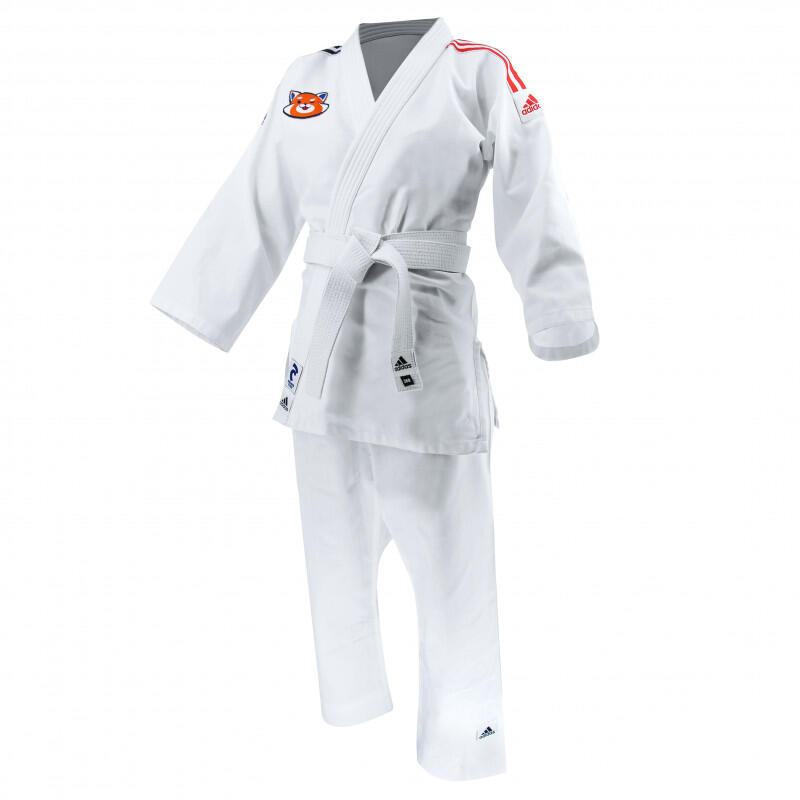 Adidas - Kimono - J200 - Adidas - France Judo - Kodomo - Kimono - Blanc - 100 Cm - Decathlon