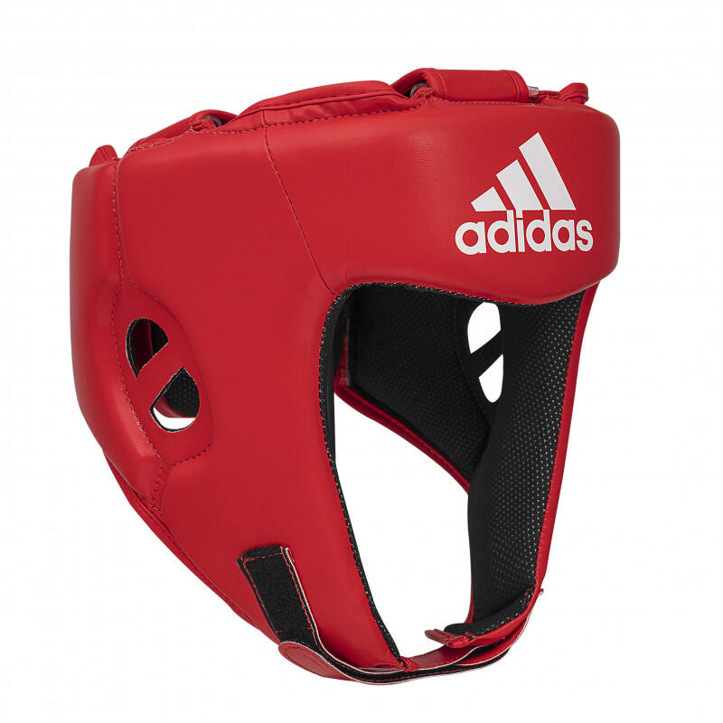 Adidas - Casque De Boxe Adidas Pu Competition Ffb - Casque De Boxe - Rouge - S - Decathlon