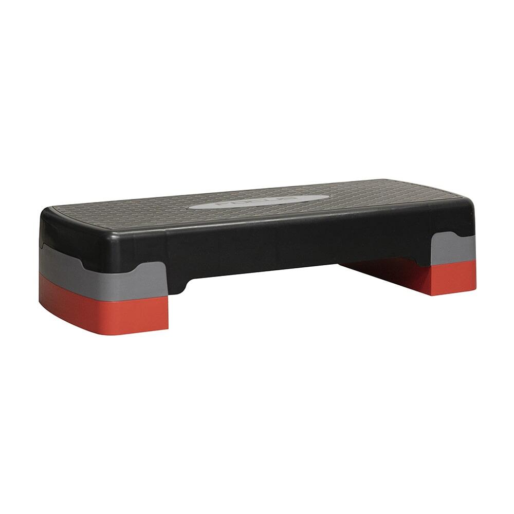 Yaheetech Verstelbare Stepper Fitness - Aerobic Step Bank 3 Standen (10/15/20 Cm) Antislip - Blauw