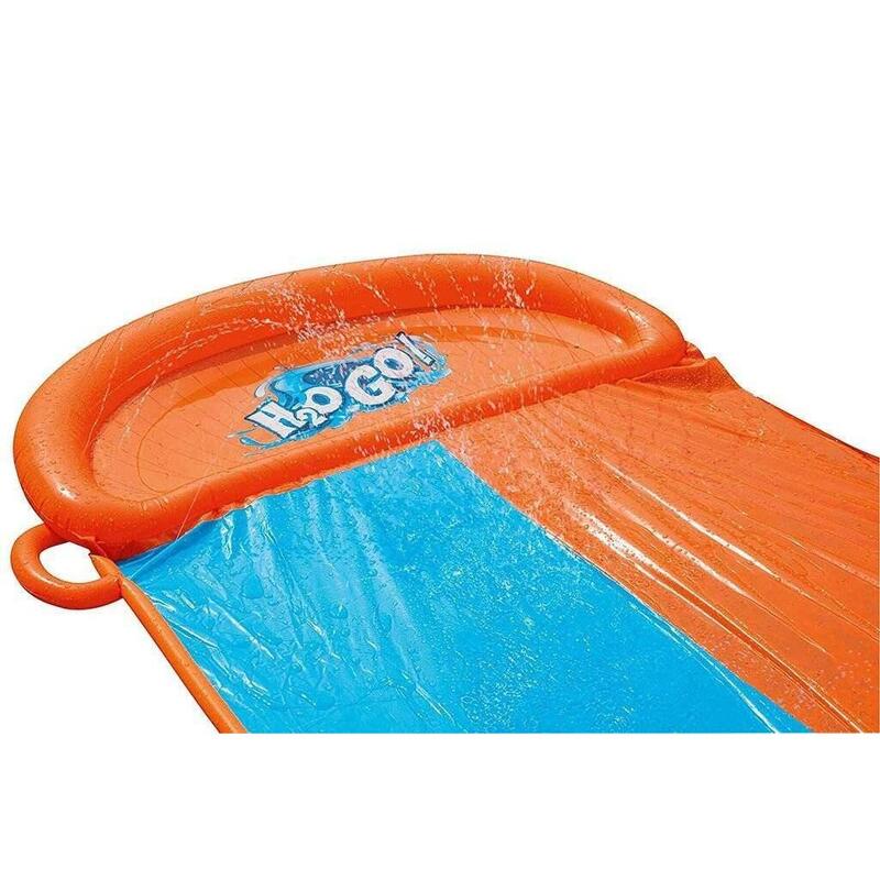 Bestway H20GO Double Lane Slip and Slide, Inflatable Water Slide for Kids