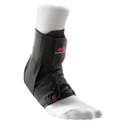 Enkelbrace met veters. past in (sport)schoen zwart