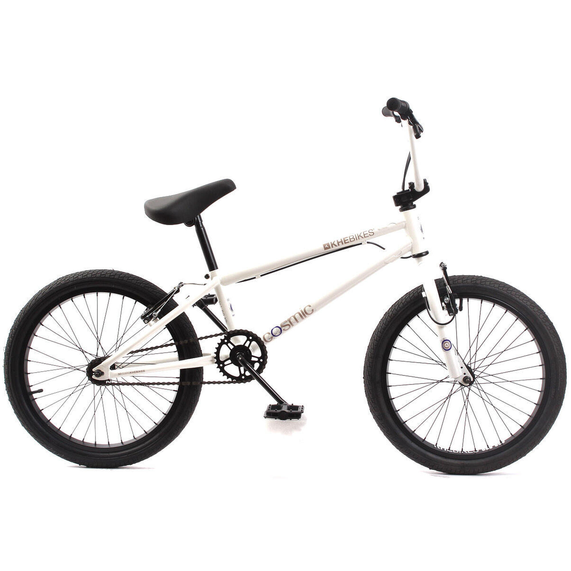 COSMIC KIDS BMX BIKE WHITE 11.1KG 20 INCH KHEBIKES