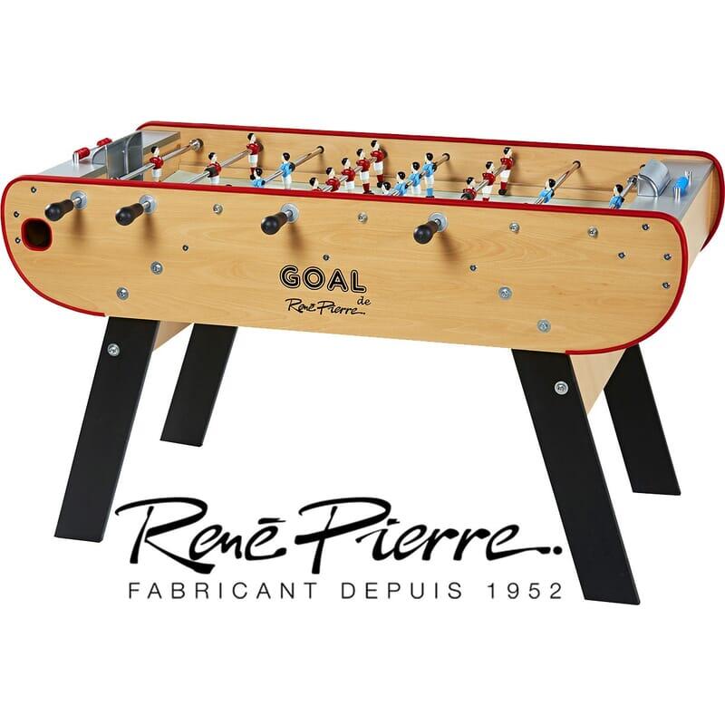 Baby Foot Goal - Fabrication française - 169,5x78,8x18 - HETRE-Noir