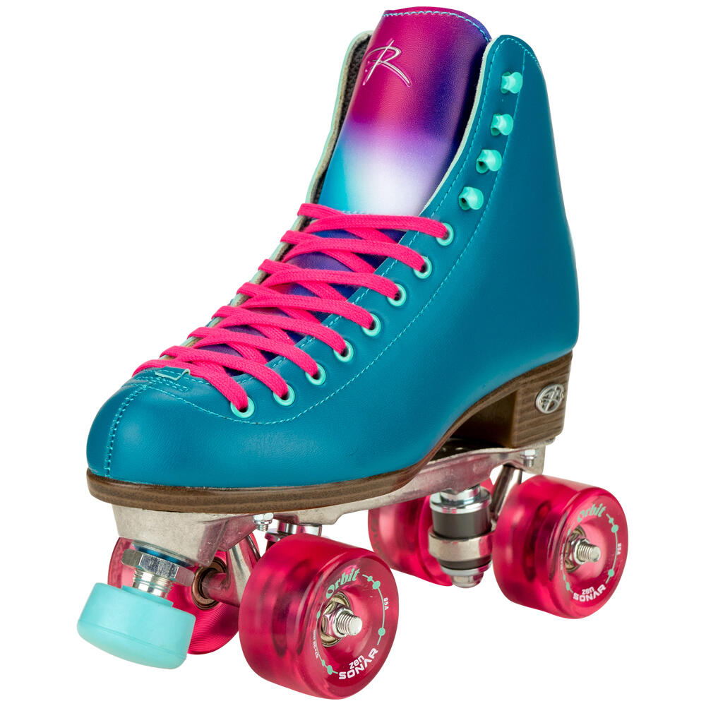 RIEDELL ORBIT QUAD ROLLER SKATES - LAGOON