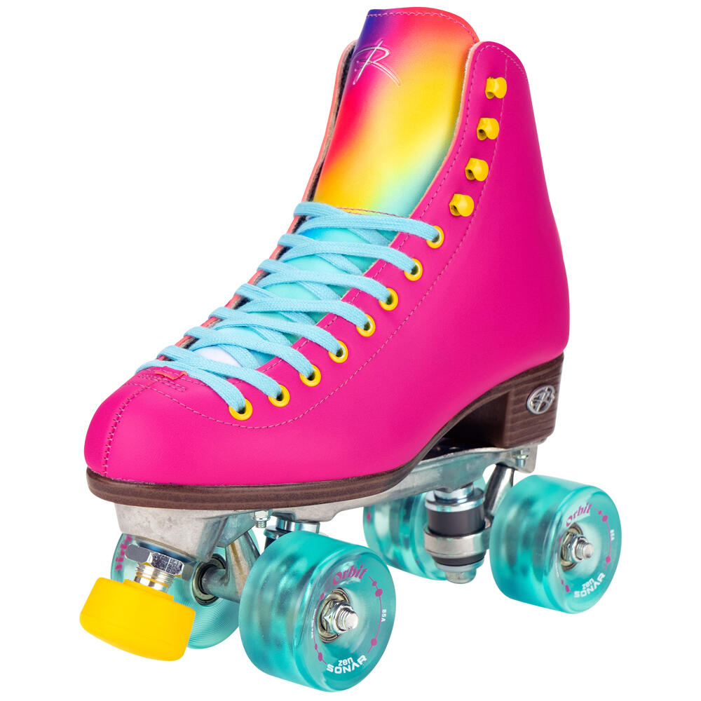 RIEDELL ORBIT QUAD ROLLER SKATES - ORCHID