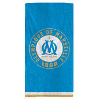 Serviette de bain 75x150 cm coton football Marseille - Equipe