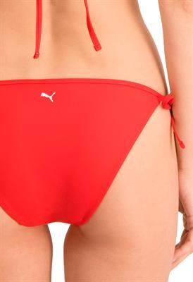 Puma Bikinibroekje Dames Side Tie Rood 4/5