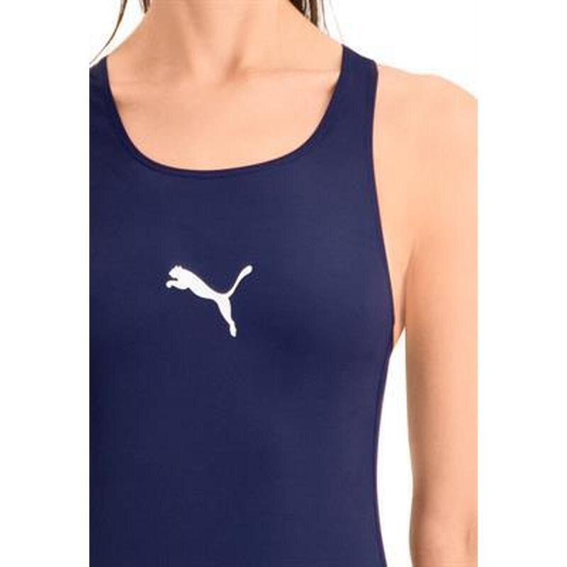 Maillot de bain à dos nageur pour femme PUMA Swim Marine