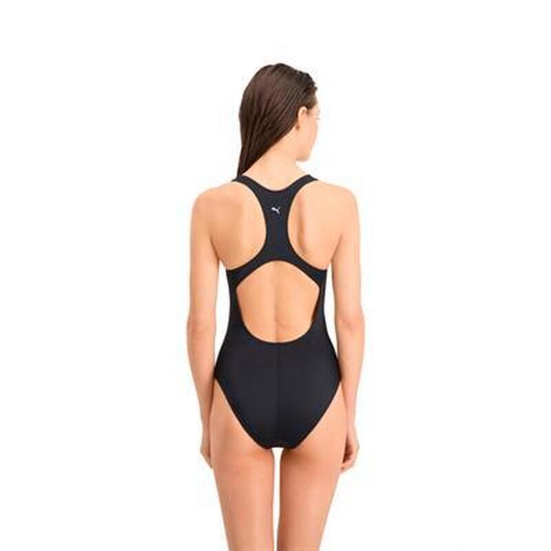 Maillot de bain à dos nageur pour femme PUMA Swim Noir