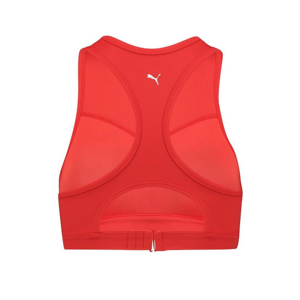 Góra od bikini Puma, racerback, czerwonym