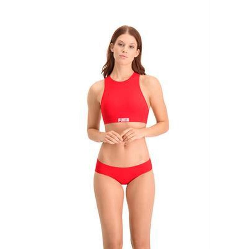 Puma Bikinibroekje Dames Hipster Rood