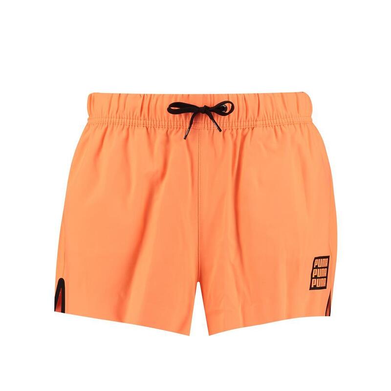 Short taille haute pour femmes PUMA Swim Peach Combo