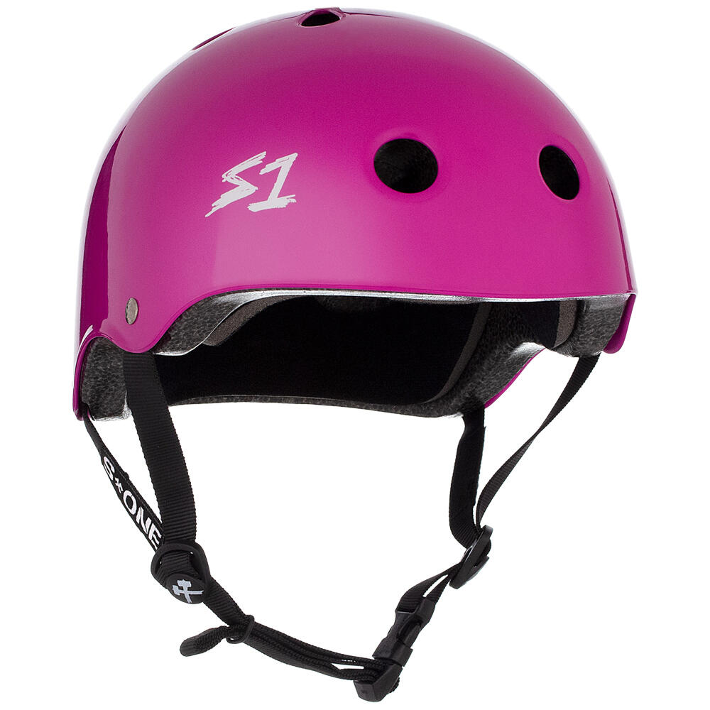 S1 HELMETS S1 LIFER HELMET - MULTI-IMPACT & HIGH-IMPACT CERTIFIED - BRIGHT PURPLE GLOSS