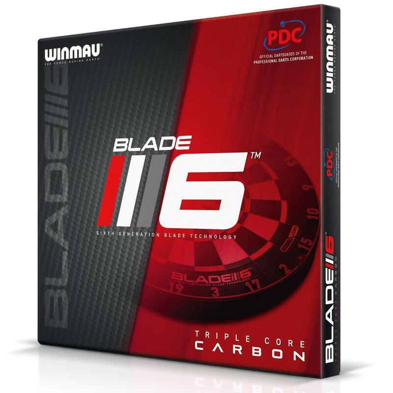 Winmau Dartboard Blade 6 Triple Core Carbon PDC