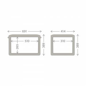 Nevera Portátil De Alto Rendimiento DOMETIC PATROL 35 litros, Gris