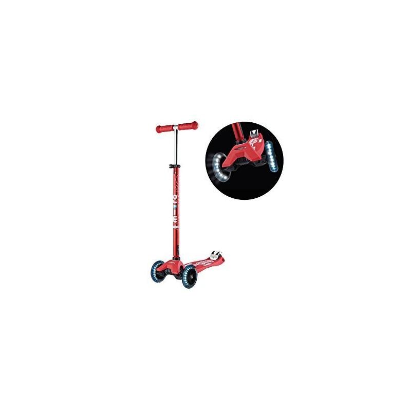 Micro Scooter Maxi Micro Deluxe rot LED