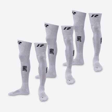 Chaussettes de Football Gardien Rinat Classic R1 Pack 3 Taille Enfant YM Blanc