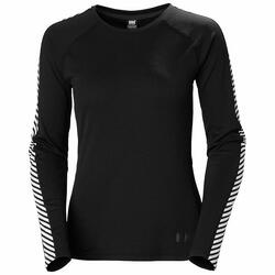 Sweatshirt femme Helly Hansen lifa active stripe crew