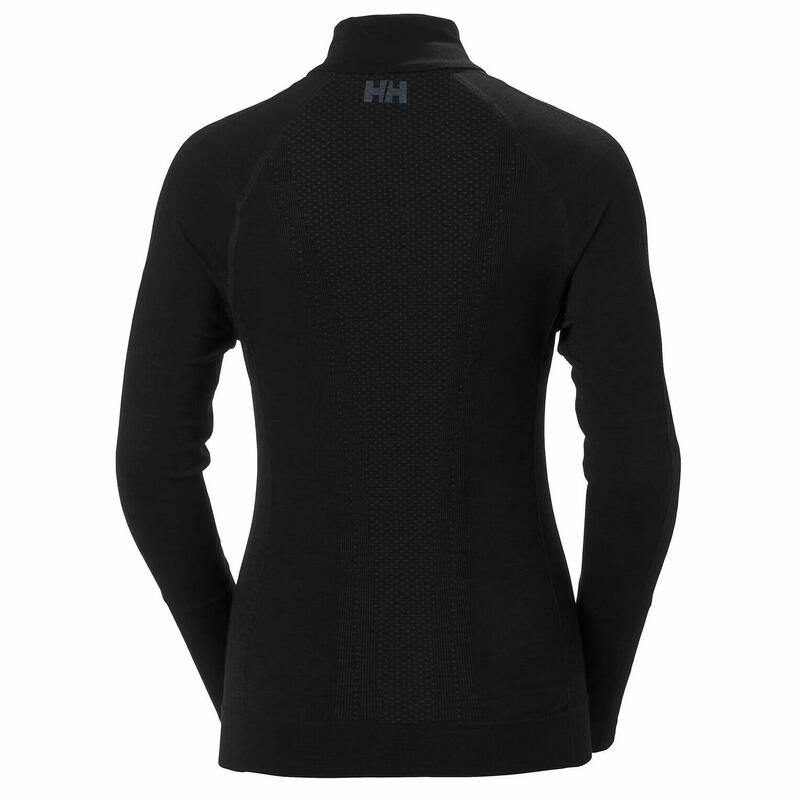 Dames sweatshirt met 1/2 rits Helly Hansen h1 pro lifa seamless