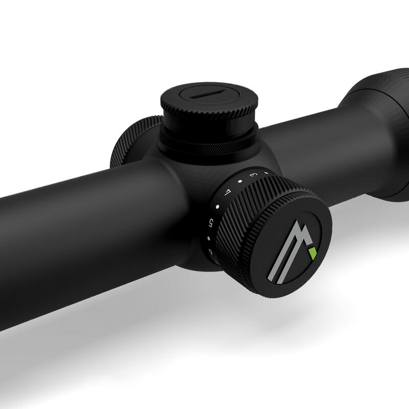 Visor de rifle ALPEN Apex XP 1.5-9x45 Con Reticula Duplex y Tecnologia Smartdot