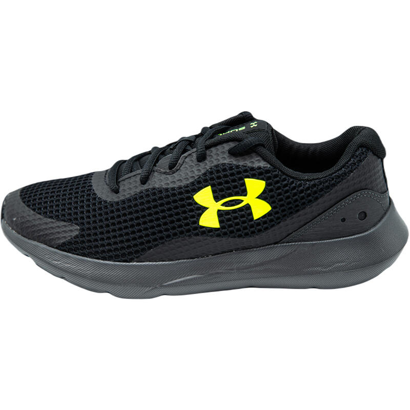 Zapatillas Under Armour Surge 3, Negro, Hombre