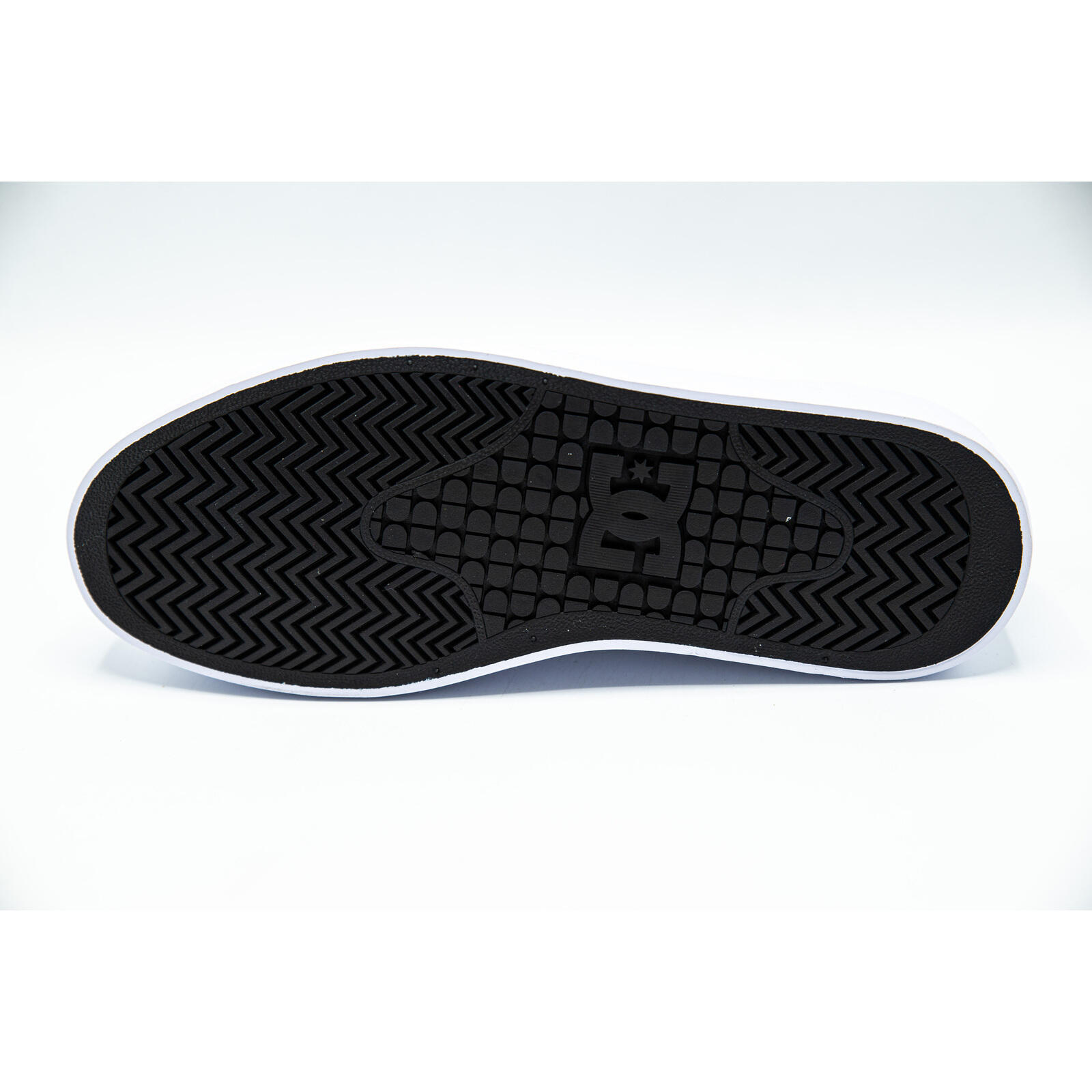 Baskets DC Shoes cu platforma Manual Platform, Noir, Femmes 5/5
