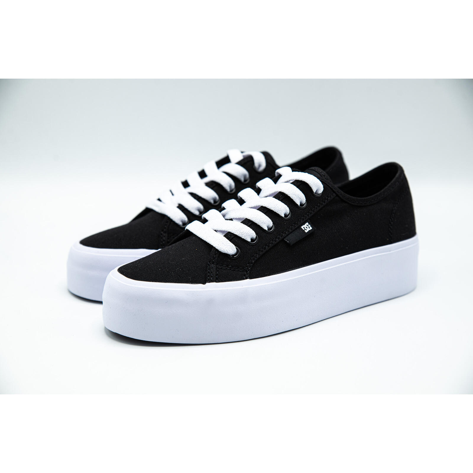 Baskets DC Shoes cu platforma Manual Platform, Noir, Femmes 3/5