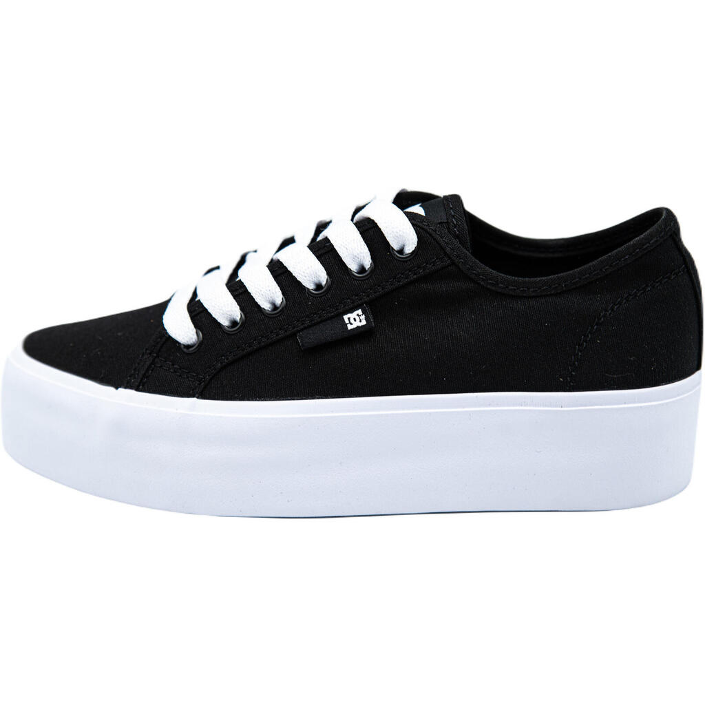 Sneakers DC Shoes cu platforma Manual Platform, Black, Women
