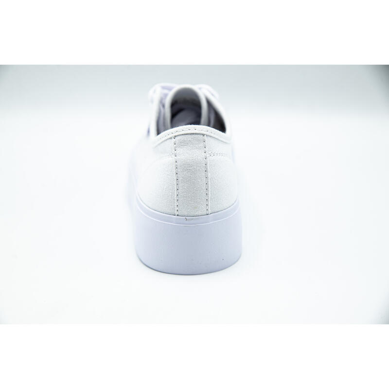 Baskets DC Shoes cu platforma Manual Platform, Blanc, Femmes