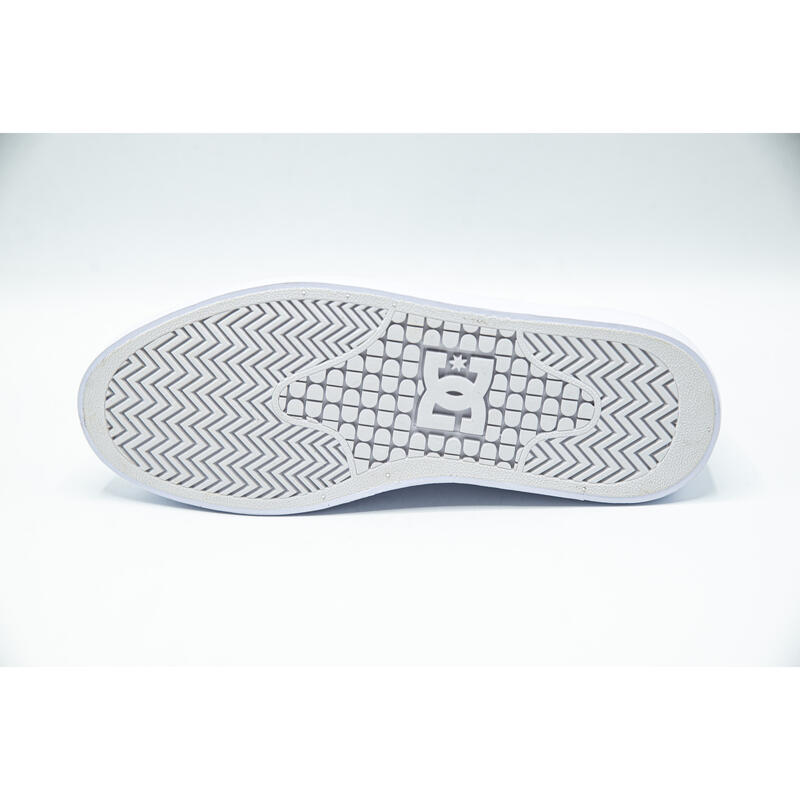 Baskets DC Shoes cu platforma Manual Platform, Blanc, Femmes