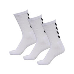 Enfiler 3-Pack Socken Fundamental Multisport Adulte HUMMEL