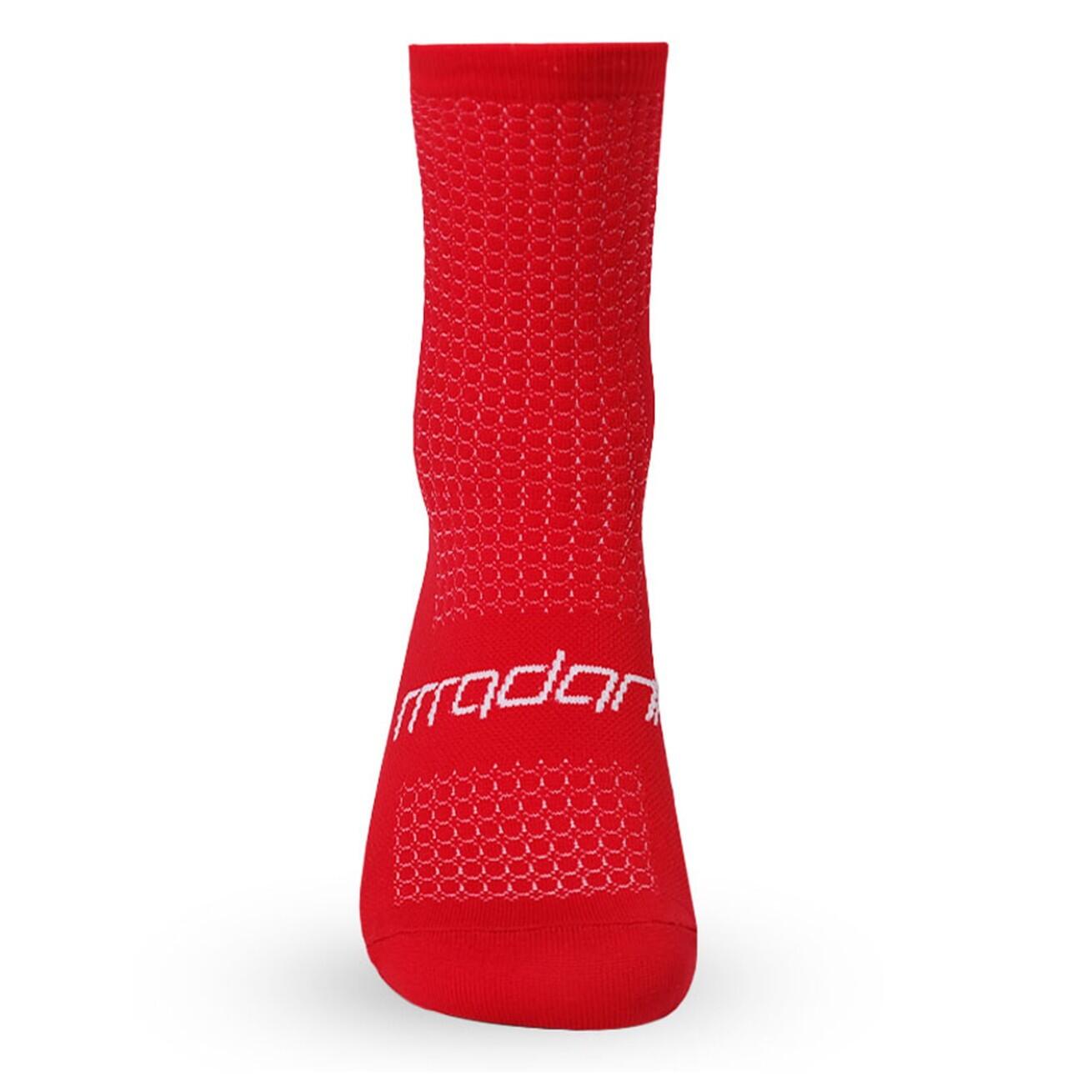 Skarpetki rowerowe unisex madani Flamingo 2/4