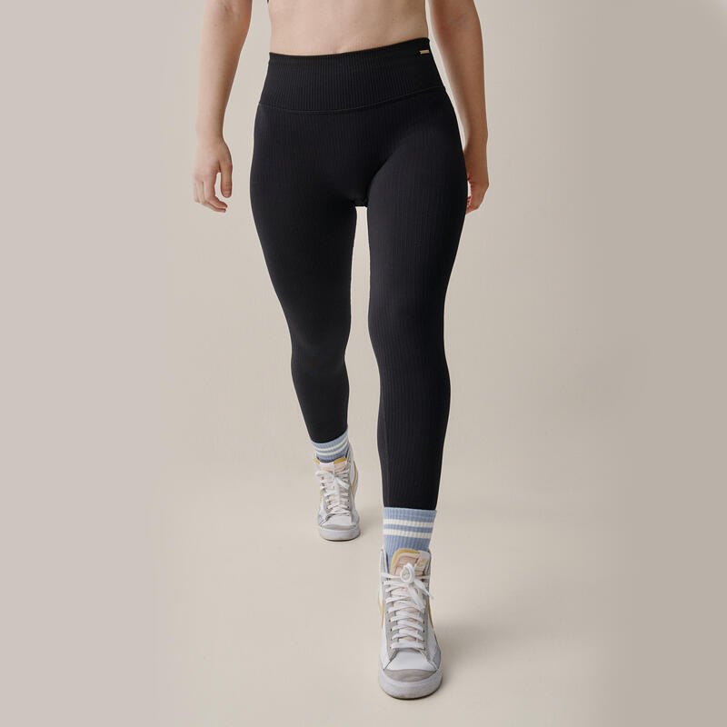 Mallas leggings deportivo Sabi  7/8 de mujer Black Limba