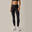 Leggings sportivi Ica 7/8 da donna Black Limba