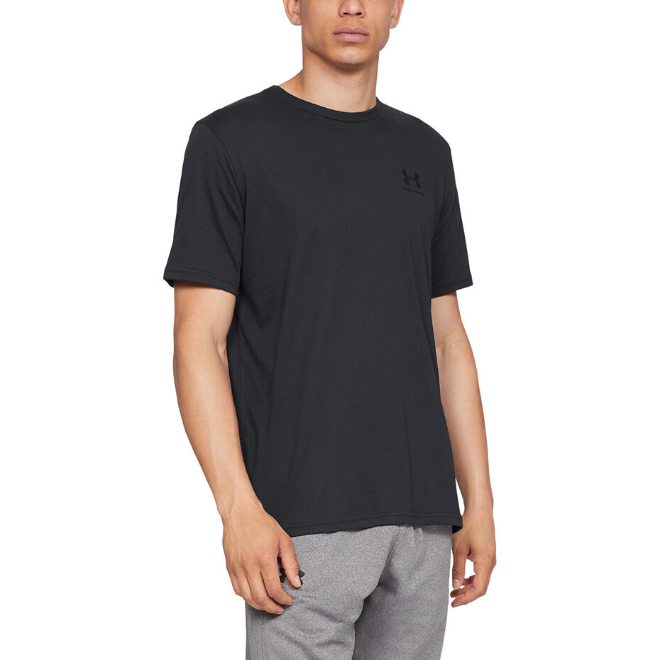 Maglietta Uomo Under Armour Sportstyle Nero 3/7