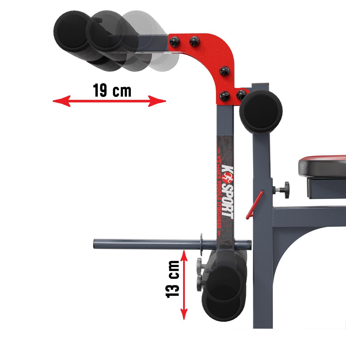 ATTACHMENT FOR K-SPORT WEIGHT BENCH 3/5
