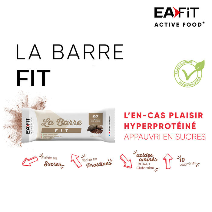 EAFIT La Barre Fit chocolat Unité 5/7