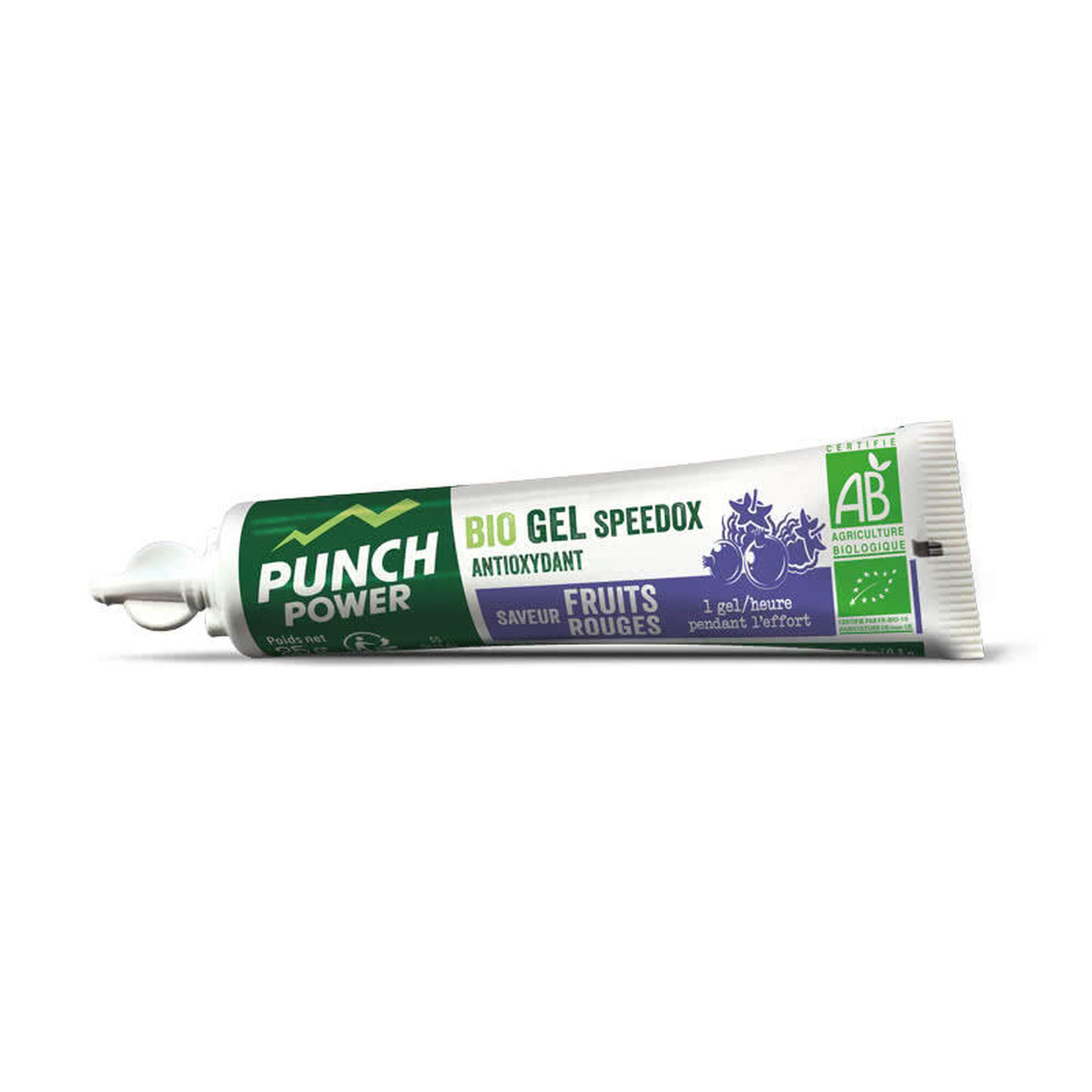 Punch Power Bio Gel Speedox-Fruits rouges-Lot de 6