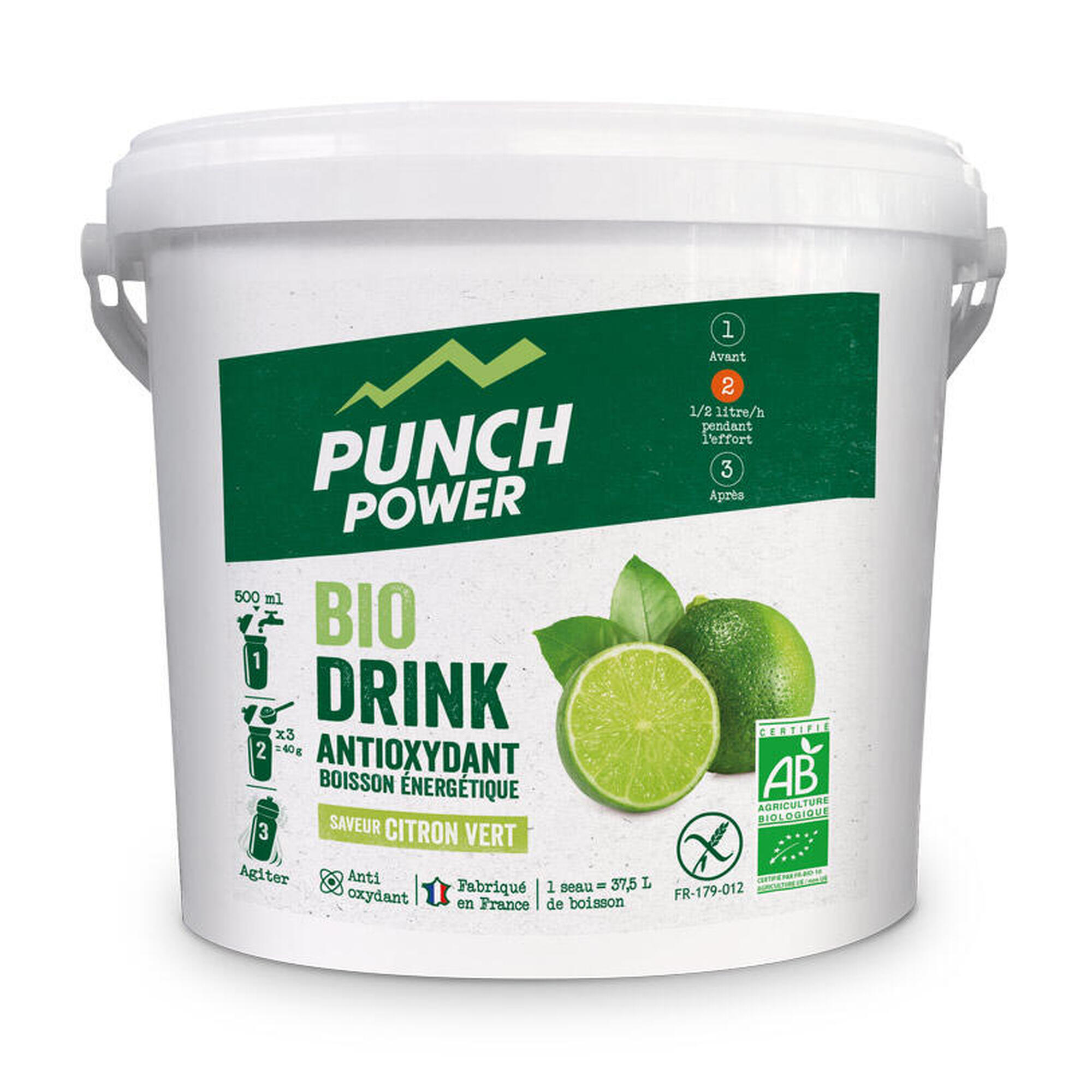 Punch Power Biodrink Antioxydant - Citron Vert - 3kg