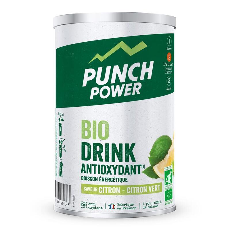 Punch Power Biodrink Antioxydant - Citron-Citron Vert - 500g