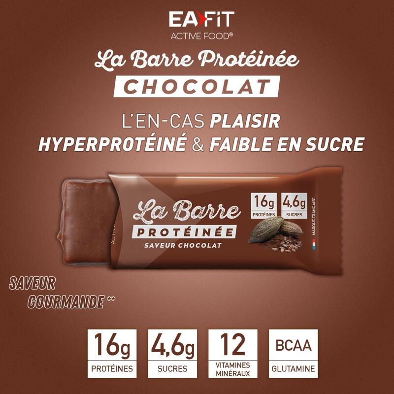La barre protéinée (46g) | Chocolat