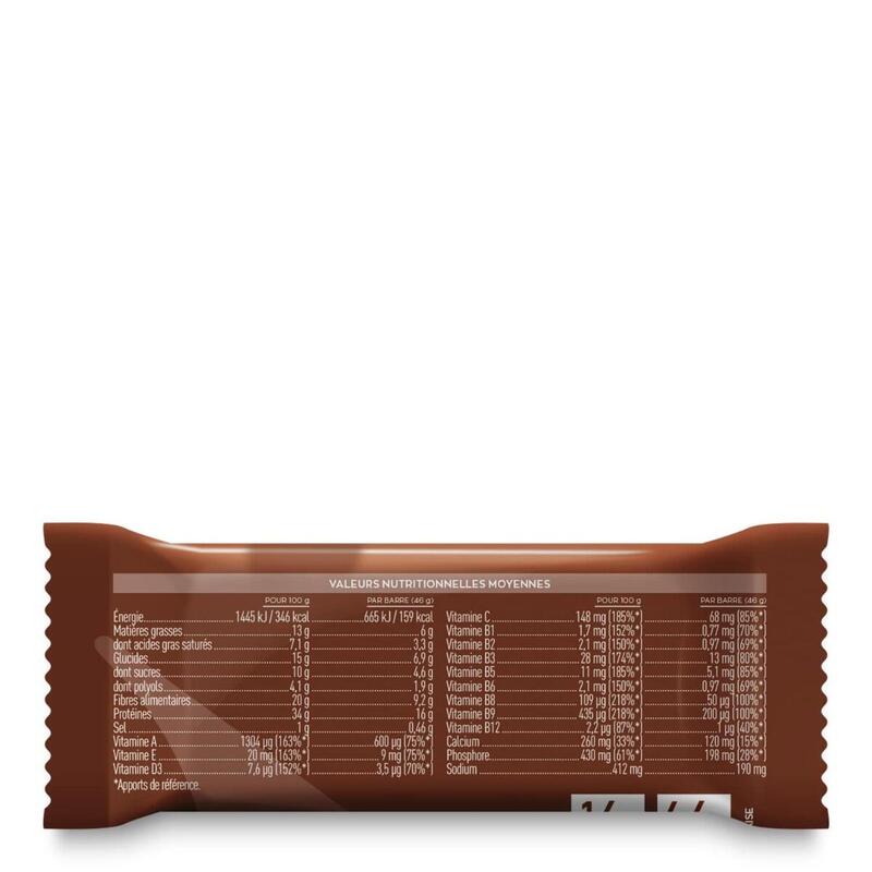 EAFIT La Barre Protéinée Chocolat - Boite de 24 barres