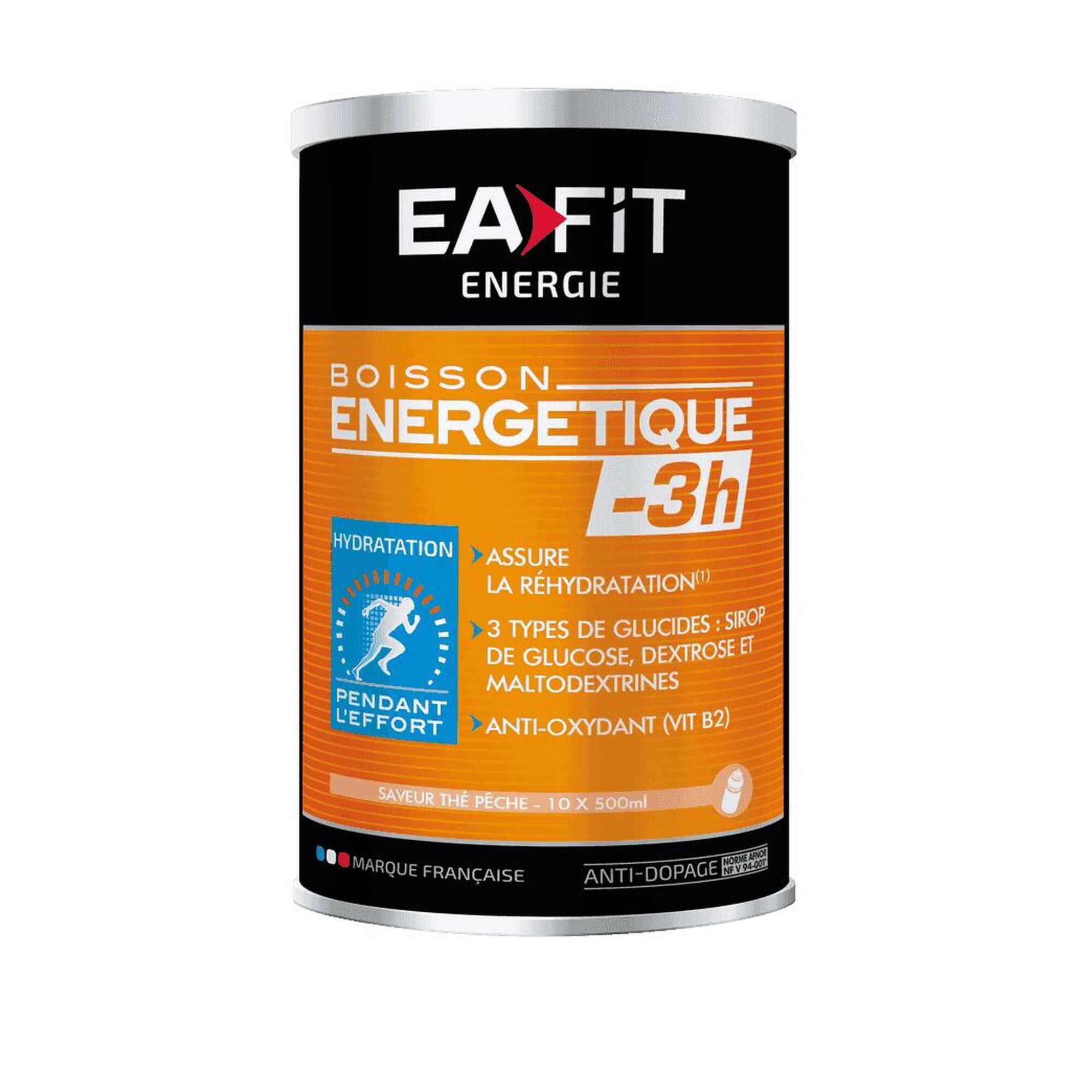 EAFIT Boisson Energetique -3h Thé Pêche 500g