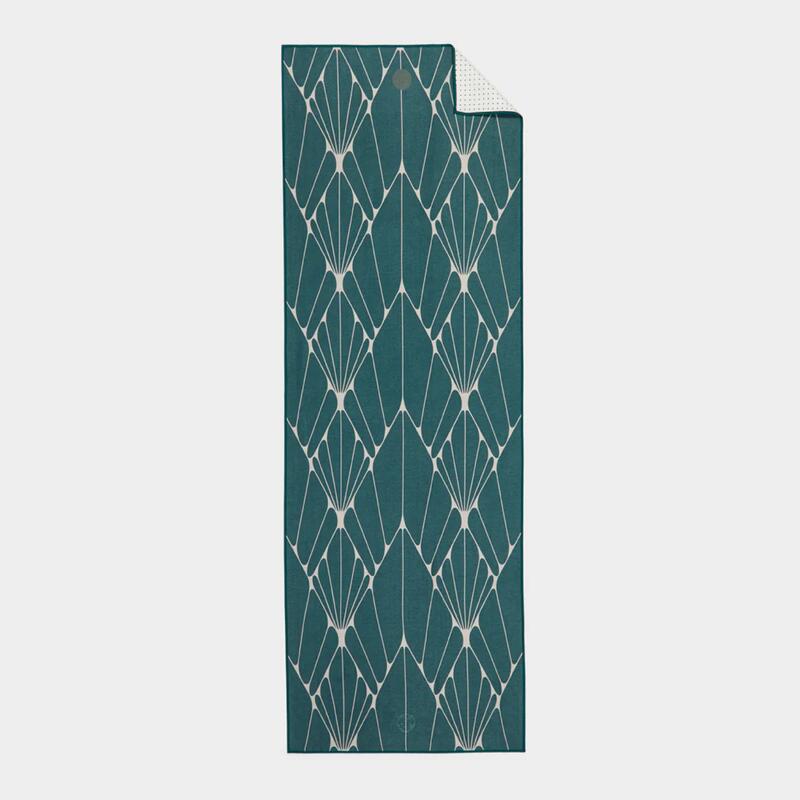 YOGITOES+ REPREVE® YOGA MAT TOWEL - GREEN