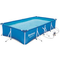 Piscine Bestway SPLASH FRAME POOL400x211x81cm cartouche