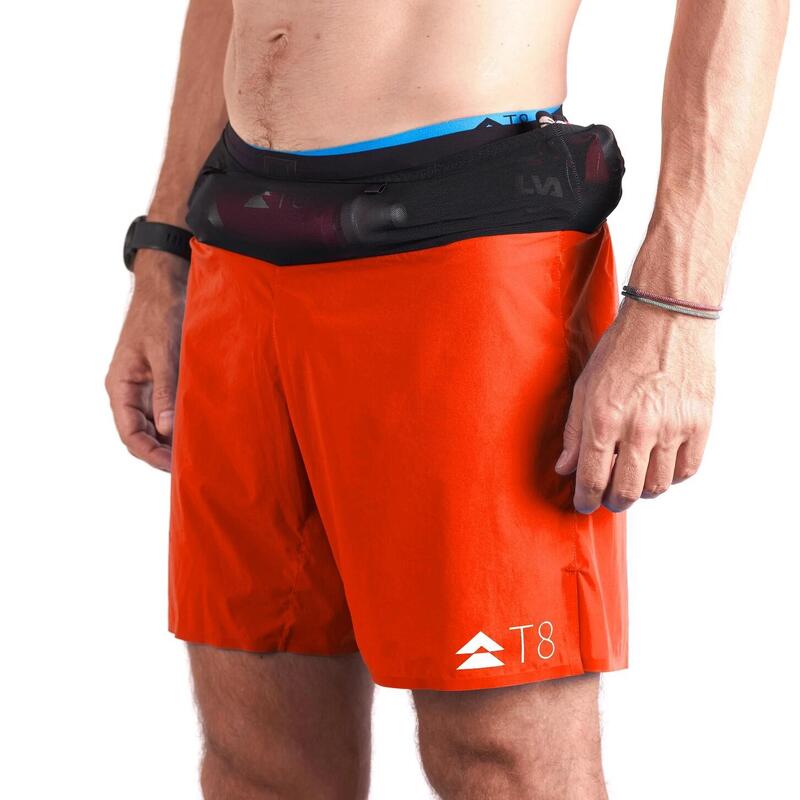 Men's Sherpa Running Shorts - Red